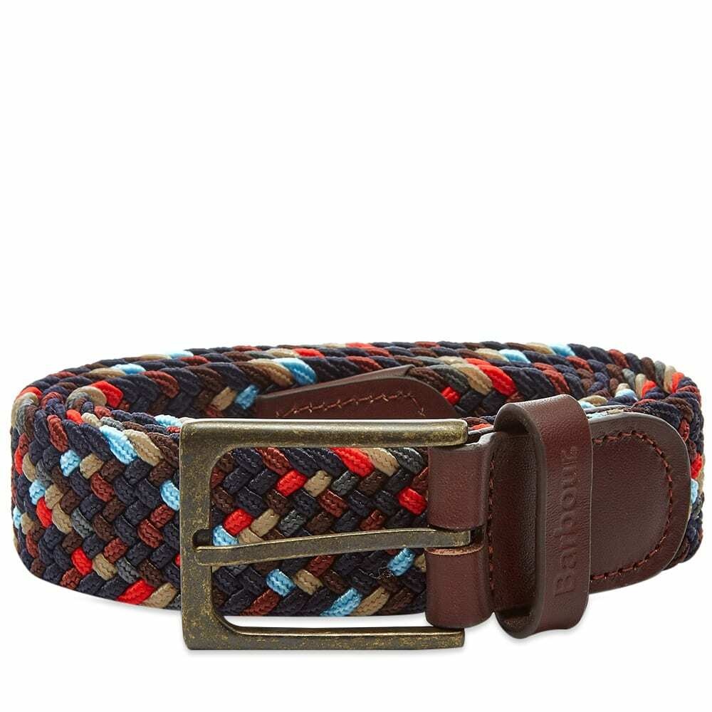 Photo: Barbour Men's Ford Belt in Navy Mix