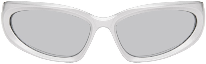 Photo: Balenciaga Silver Swift Sunglasses
