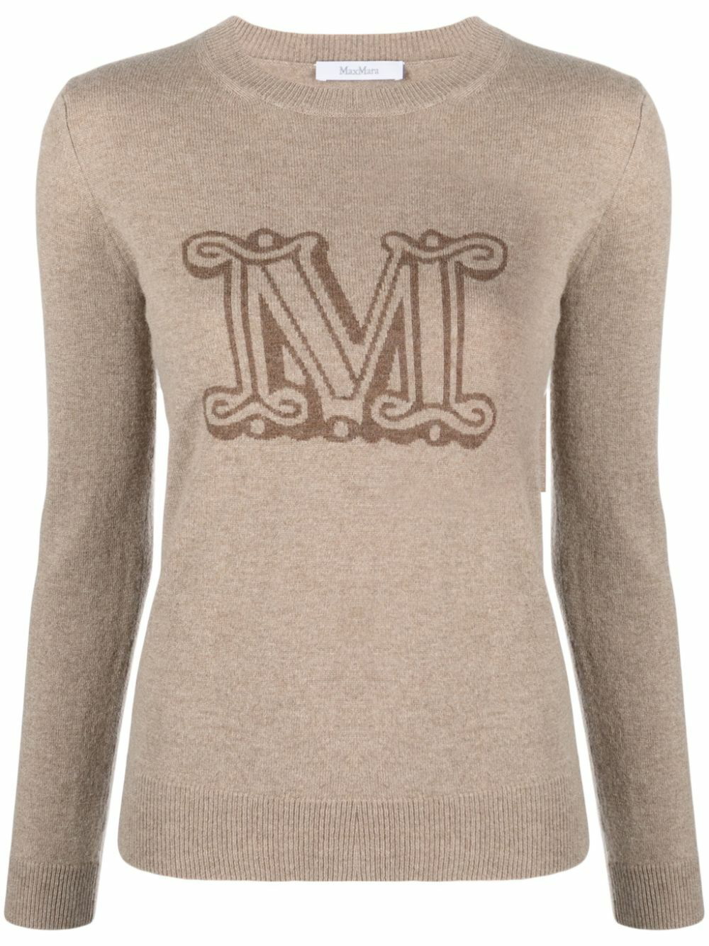 MAX MARA - Logo Cashmere Sweater Max Mara