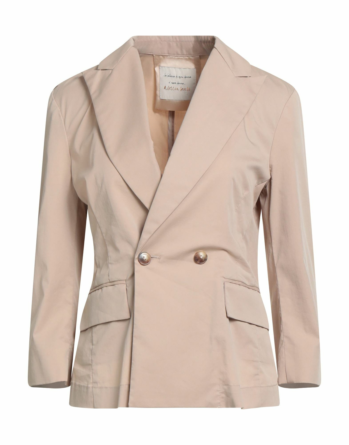 Alessia Santi Womens Blazer in Beige