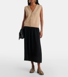 Vince Wool and cashmere-blend vest
