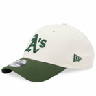 New Era Oakland Athletics 9Forty Adjustable Cap in Stone