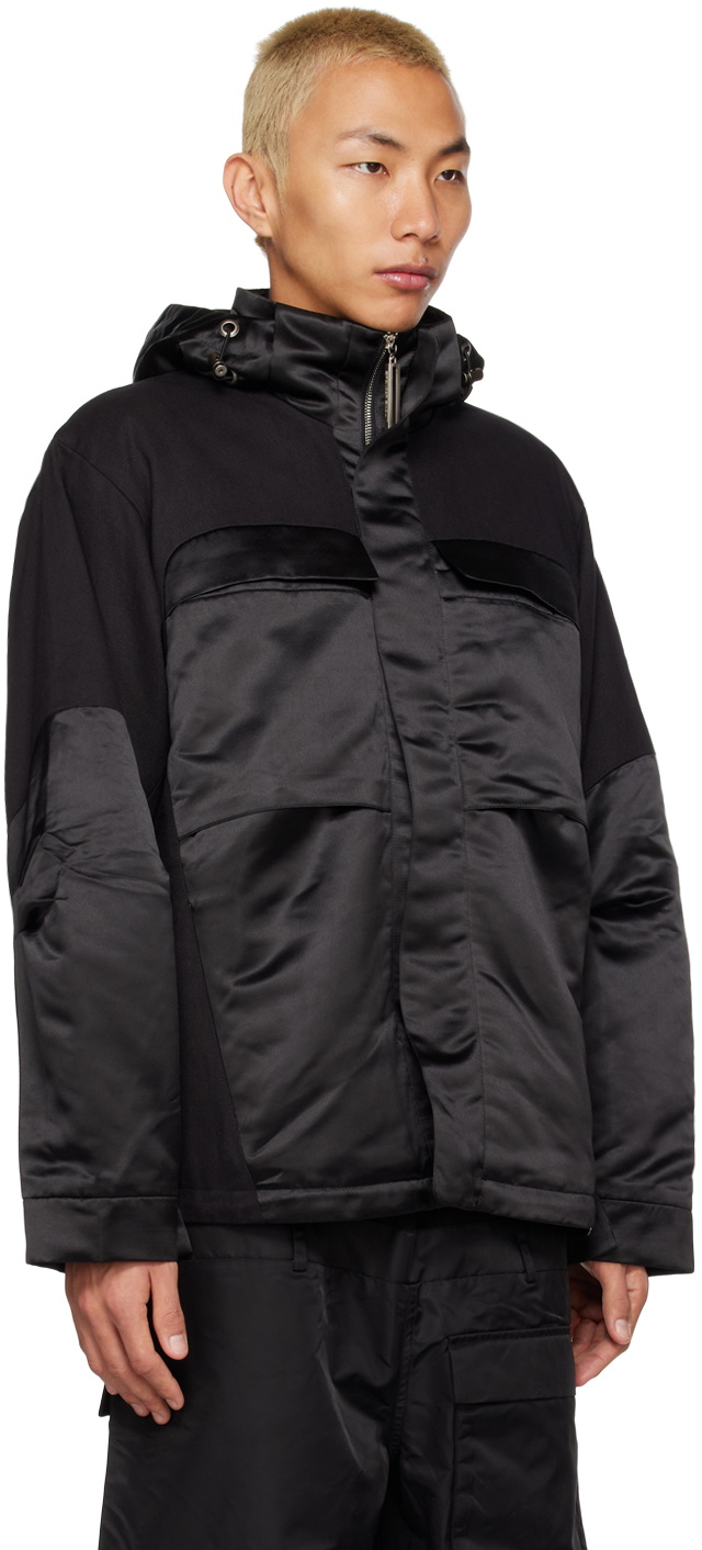 SPENCER BADU Black Hooded Jacket