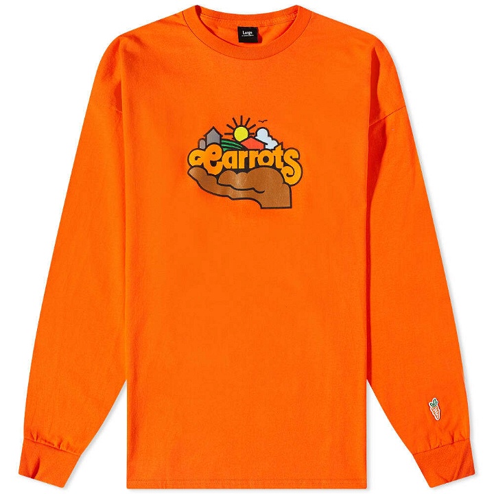 Photo: Carrots by Anwar Carrots Men's Long Sleeve Sunshine T-Shirt in Orange