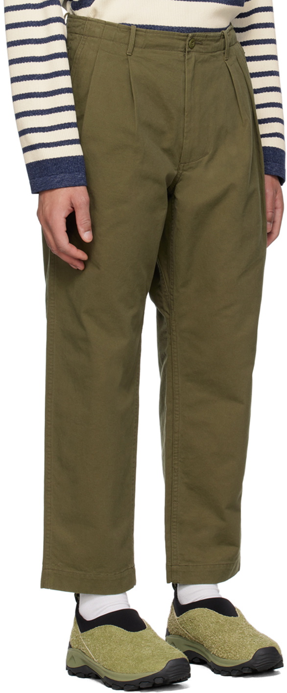 Pilgrim Surf + Supply Khaki Tommaso Trousers
