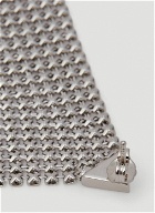 Pixel Flow Earrings in Silver