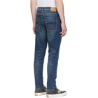 Nudie Jeans Indigo Lean Dean Jeans