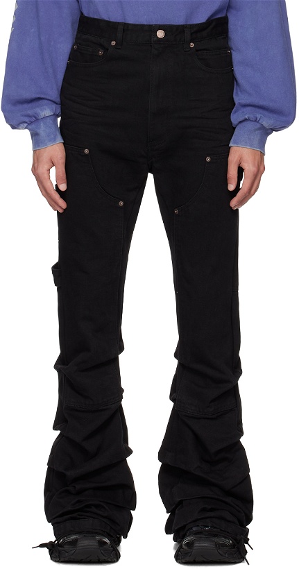 Photo: We11done Black Wave Jeans