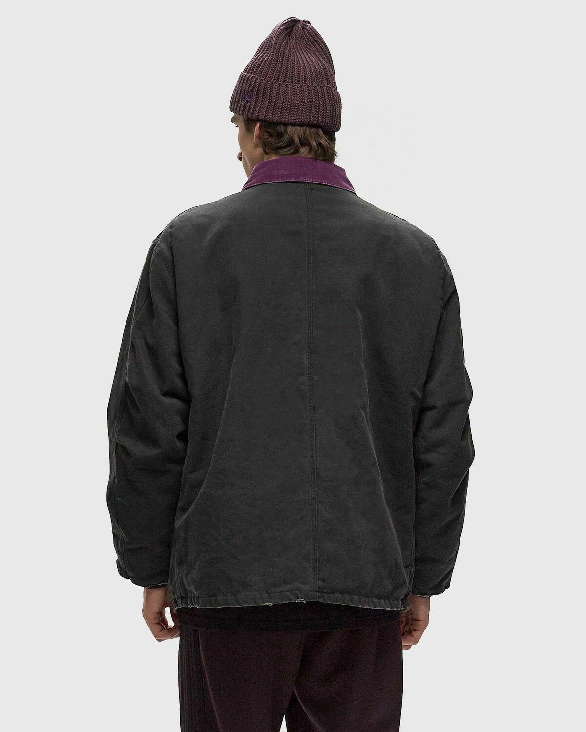 Needles Lumberjack Coat ジャケット　コート Needles Lumberjack Coat | Black 11oz Cotton Oxford | Canoe Club