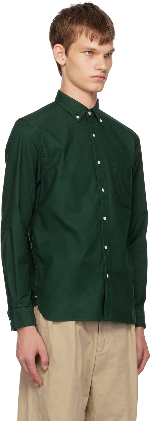 BEAMS PLUS Green Button Down Shirt