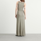 Diesel Women's D-Estiga Tie Waist Maxi Dress in Light Grey