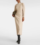 Max Mara Turtleneck midi dress