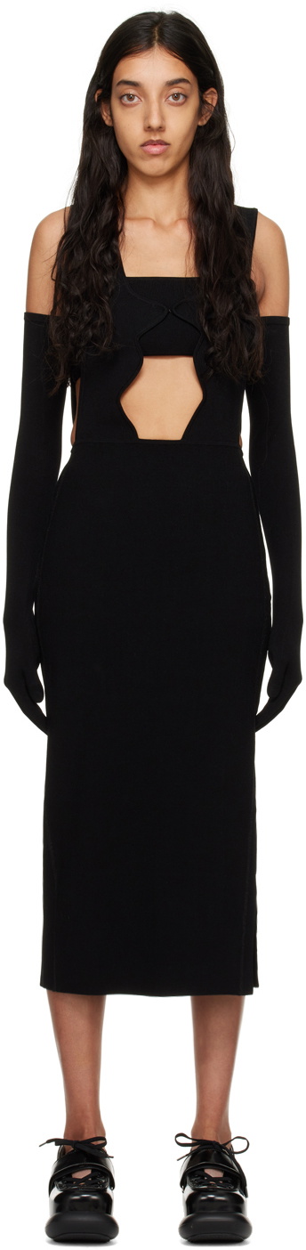 PH5 Black Triton Midi Dress