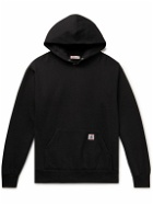 Randy's Garments - Logo-Appliquéd Cotton-Jersey Hoodie - Black