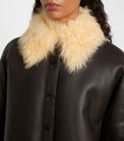 Acne Studios Lessora leather jacket