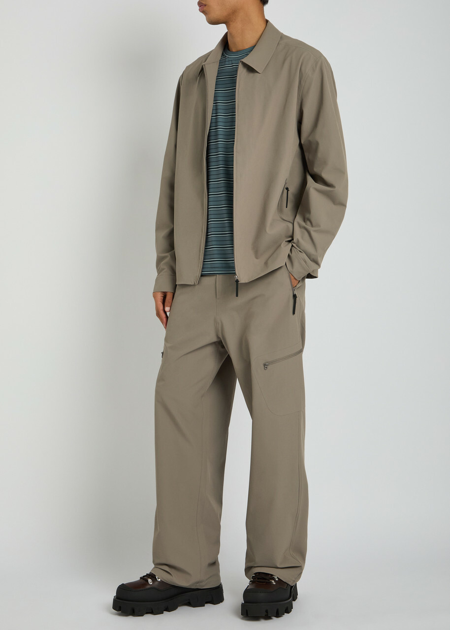 Hiking Patrol Edge LT Softshell Wide-leg Trousers Brown