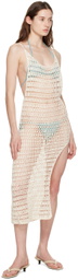 Akoia Off-White Tali Maxi Dress