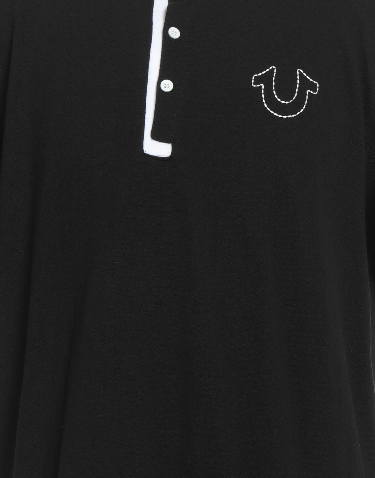 True Religion Mens Polo shirt in Black