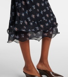 Dorothee Schumacher Airy Daydream midi skirt