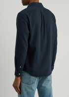 Colorful Standard Flannel Shirt Navy