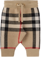 Burberry Baby Beige Check Lounge Pants