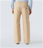 Gucci Cotton twill wide-leg pants