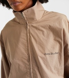 Acne Studios Logo cotton poplin jacket