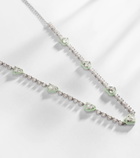 Kamyen 18kt white gold choker with diamonds
