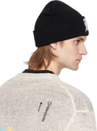 R13 Black 'R13' Beanie