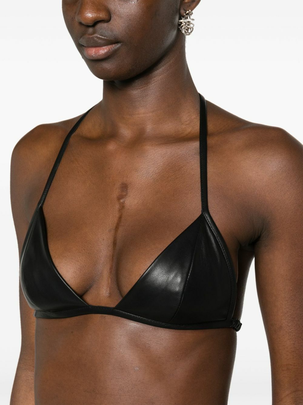 【関税＆送料込み】Rick Owens Leather Bra Clothing Rick Owens Leather Bra Top | Brown | FARFETCH