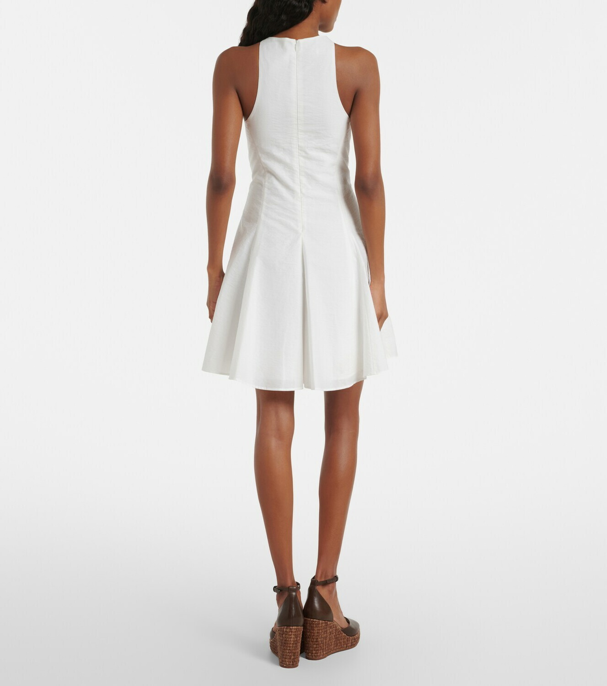 Brunello Cucinelli Cotton-blend minidress