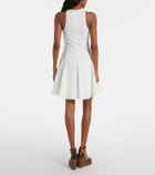 Brunello Cucinelli Cotton-blend minidress