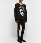 AMIRI - Intarsia Cotton-Bouclé Sweater - Men - Black