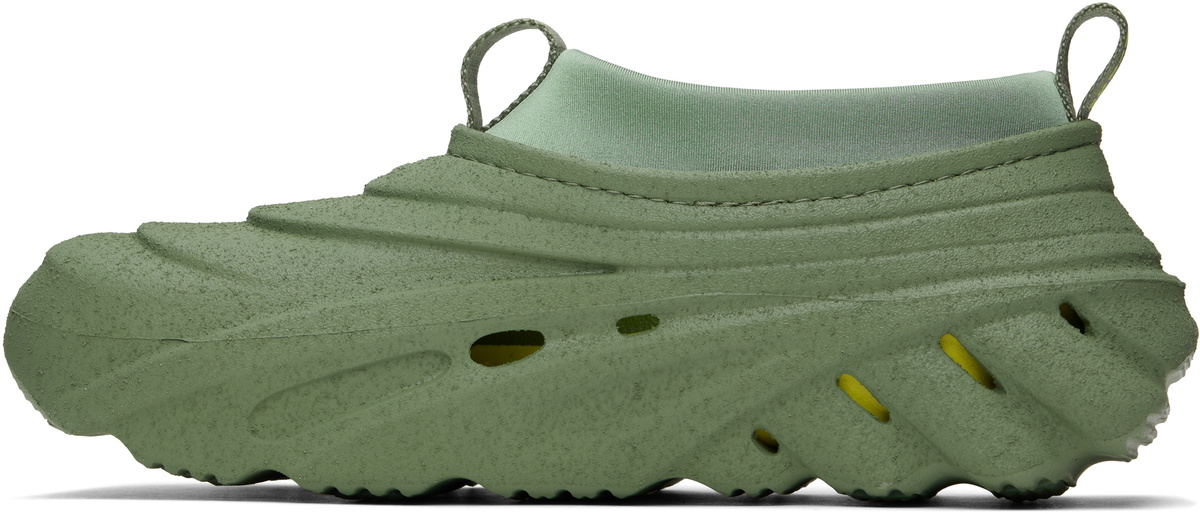 Crocs Green Echo Storm Sandstorm Slip-on Loafers
