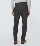 Brunello Cucinelli Striped virgin wool suit