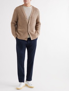 Theory - Mars Ribbed Cotton-Blend Cardigan - Neutrals