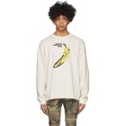 R13 Off-White The Velvet Underground Edition Banana Oversized Sweatshirt