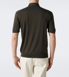 Zegna Wool piqué polo shirt