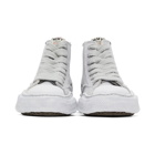 Miharayasuhiro Grey Over-Dyed OG Sole Peterson High Sneakers