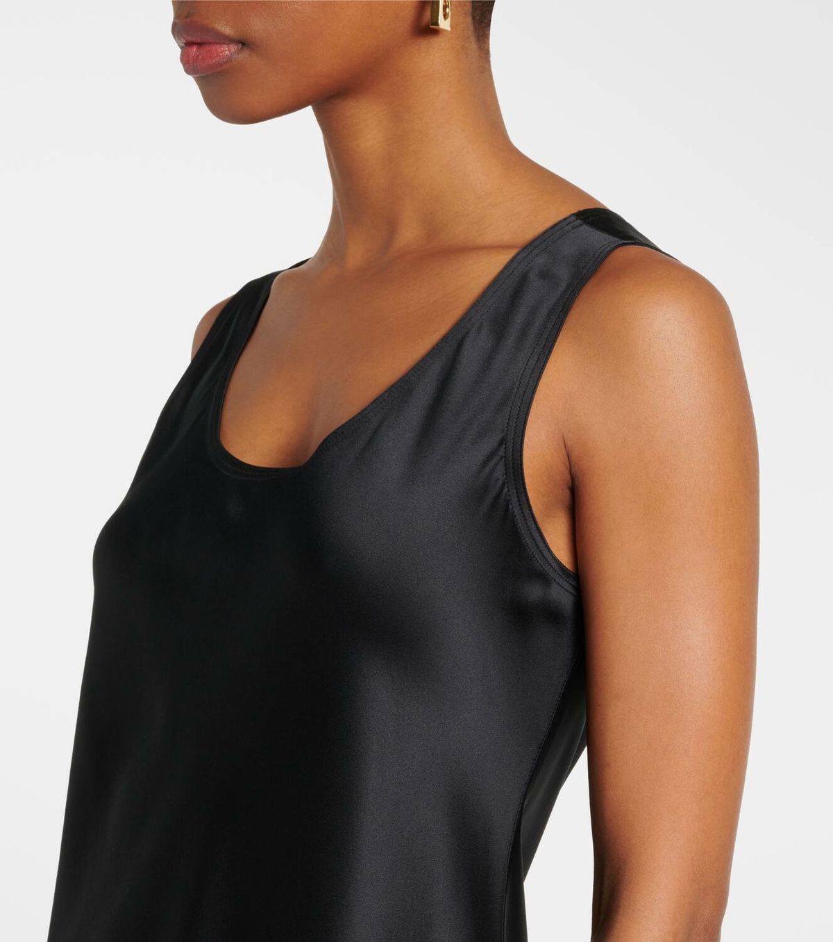 【送料&関税込】Max Mara Banjo Midi Dress MAX MARA Banjo silk-satin midi dress | NET-A-PORTER