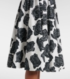 Marni Cotton midi skirt