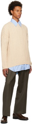 Our Legacy Beige Popover Sweater