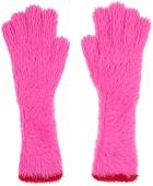 Jacquemus Pink Le Papier 'Les Gants Neve' Gloves