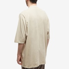 Rick Owens DRKSHDW Men's Jumbo T-Shirt in Pearl