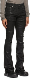 Rick Owens Drkshdw Black Tyrone Bootcut Jeans