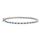 Hatton Labs SSENSE Exclusive Navy and White Tennis Bracelet