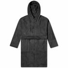 Tekla Fabrics Terry Bathrobe in Ash Black