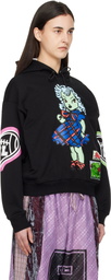 Chopova Lowena Black Cry Baby Hoodie