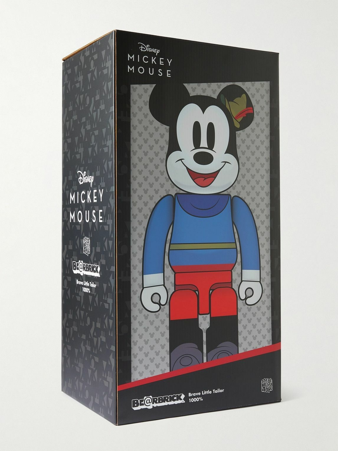 BE@RBRICK - Mickey Mouse Brave Little Tailor 1000% Printed PVC ...
