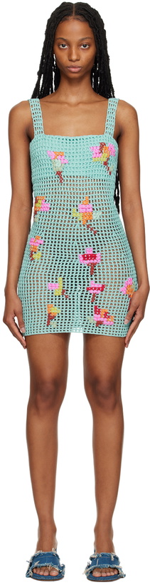 Photo: Tach Blue Nunzia Minidress